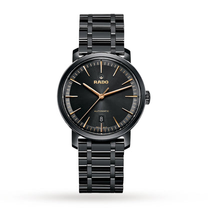 RADO Diamaster Automatic Black Dial Ceramic Men's Watch
R14073162