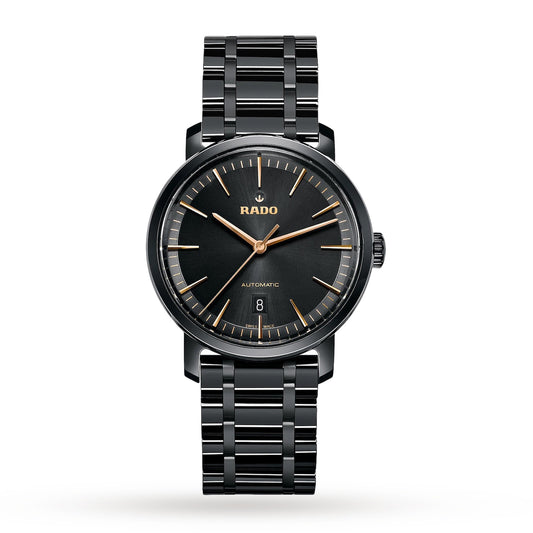 RADO Diamaster Automatic Black Dial Ceramic Men's Watch
R14073162