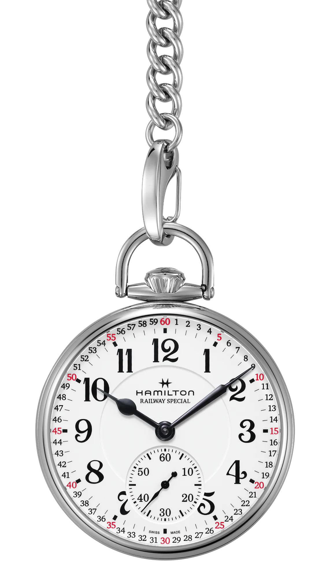 Hamilton American Classic
RailRoad Pocket Watch | Limited Edition
Mechanical | 50mm | H40819110