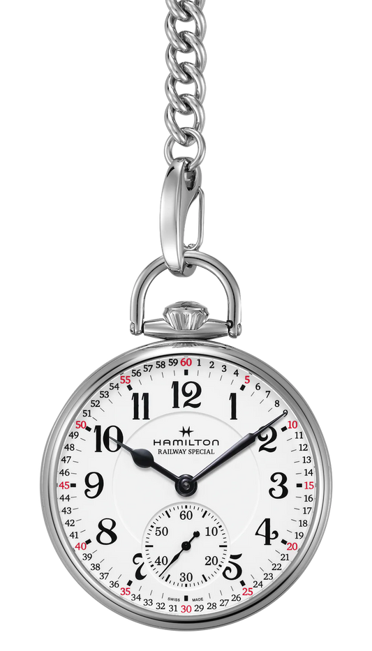 Hamilton American Classic
RailRoad Pocket Watch | Limited Edition
Mechanical | 50mm | H40819110