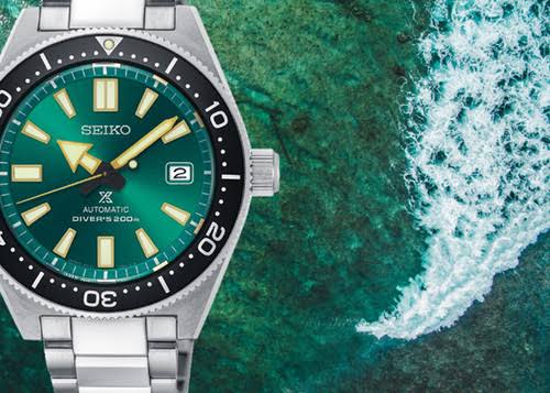 Seiko Limited Edition Emerald Green 62MAS Prospex Diver's Men's Watch SPB081J1