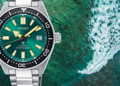 Seiko Limited Edition Emerald Green 62MAS Prospex Diver's Men's Watch SPB081J1