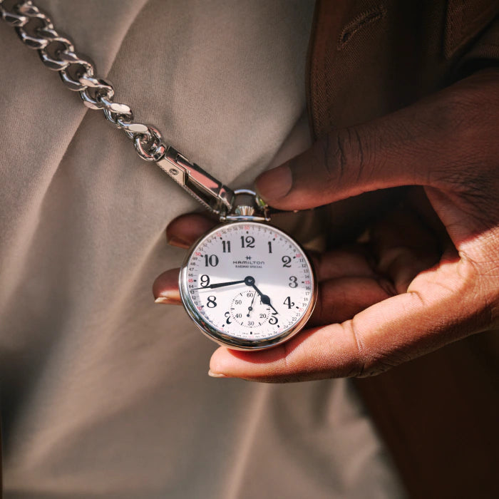 Hamilton American Classic
RailRoad Pocket Watch | Limited Edition
Mechanical | 50mm | H40819110
