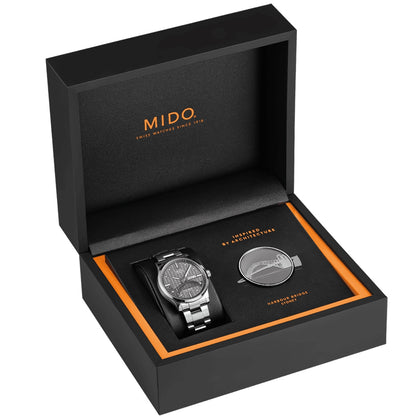 Mido Multifort
M005.430.11.061.81 Multifort 20th Anniv Lt.ed Mido Multifort Bridge Sydney Special Edition