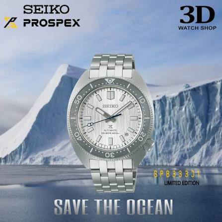 Seiko Watchmaking 110th Anniversary SPB333J1
SEIKO PROSPEX Save the Ocean
Limited Edition 5000pcs