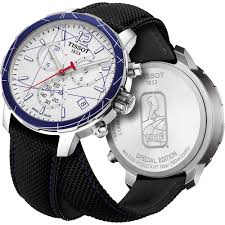 Tissot Quickster Ice Hockey Men's Quartz Silver Dail with Synthetic Strap
T0954171703700