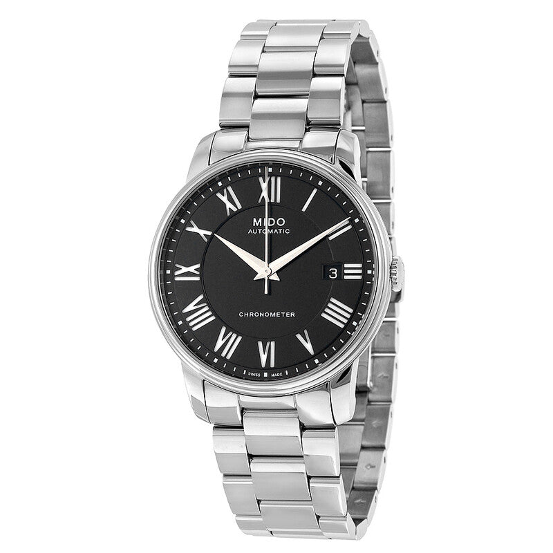 Mido
Baroncelli III Automatic Black Dial Stainless Steel Men's Watch 39mm
M0104081105309