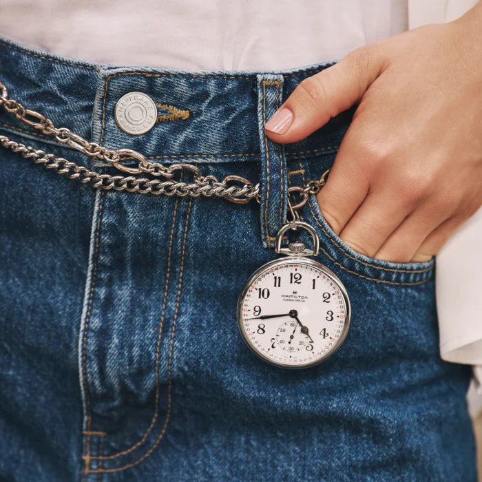 Hamilton American Classic
RailRoad Pocket Watch | Limited Edition
Mechanical | 50mm | H40819110