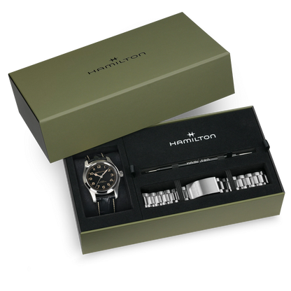 Hamilton Khaki Field
Murph Auto 42mm Bracelet Bundle
Automatic | 42mm | H70605732