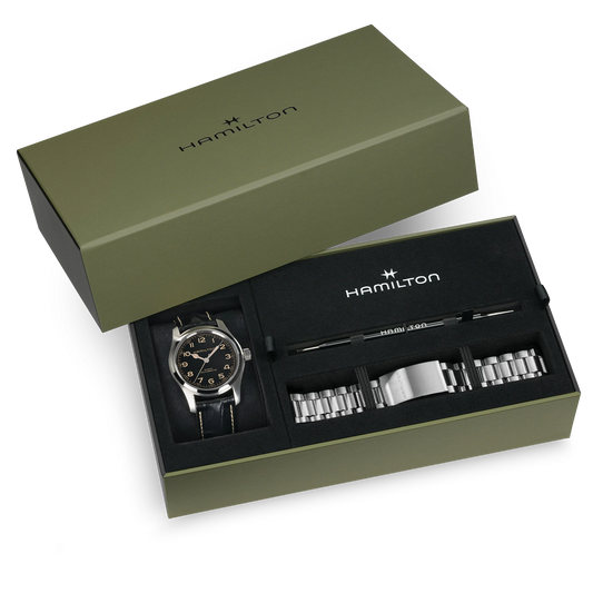 Hamilton Khaki Field
Murph Auto 42mm Bracelet Bundle
Automatic | 42mm | H70605732
