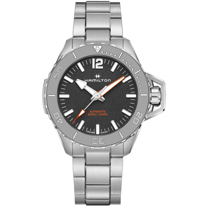 Hamilton Khaki Navy
Frogman Auto
Automatic | 46mm | H77815130
Ø 41mm
Ø 46mm