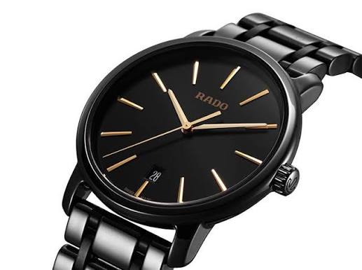 Rado Diamaster Quartz Black Men's Watch R14066152
