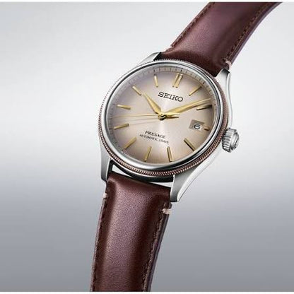 SEIKO PRESAGE Classic Series Upcycled Leather Strap Limited Edition of 3,000 pieceses SPB529J1