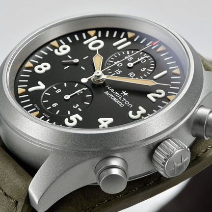 Hamilton Khaki Field
Auto Chrono
Automatic | 44mm | H71706830