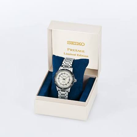 SEIKO PRESAGE Style60’s
Seiko Chronograph 60th Anniversary Limited Edition
Limited edition of 5,000 pieces
SRPK61J1