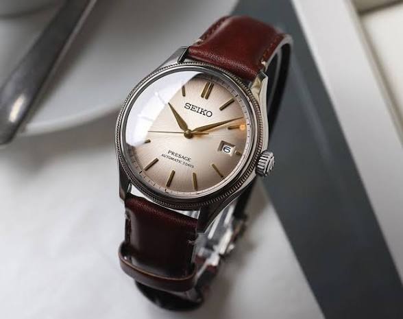 SEIKO PRESAGE Classic Series Upcycled Leather Strap Limited Edition of 3,000 pieceses SPB529J1