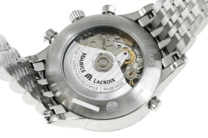 Maurice Lacroix
Les Classiques Automatic Black Dial Stainless Steel Men's Watch
LC6078-SS002-33E