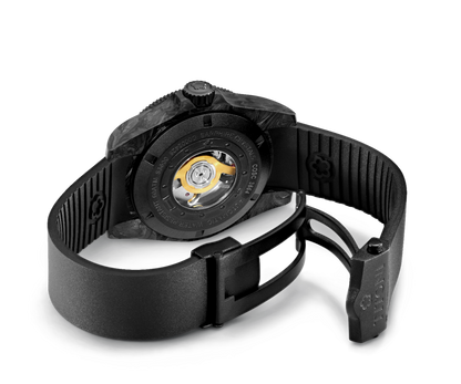 TITONI Seascoper 83600 C-BL-256                                42 mm, Carbon / black ceramic with blue font