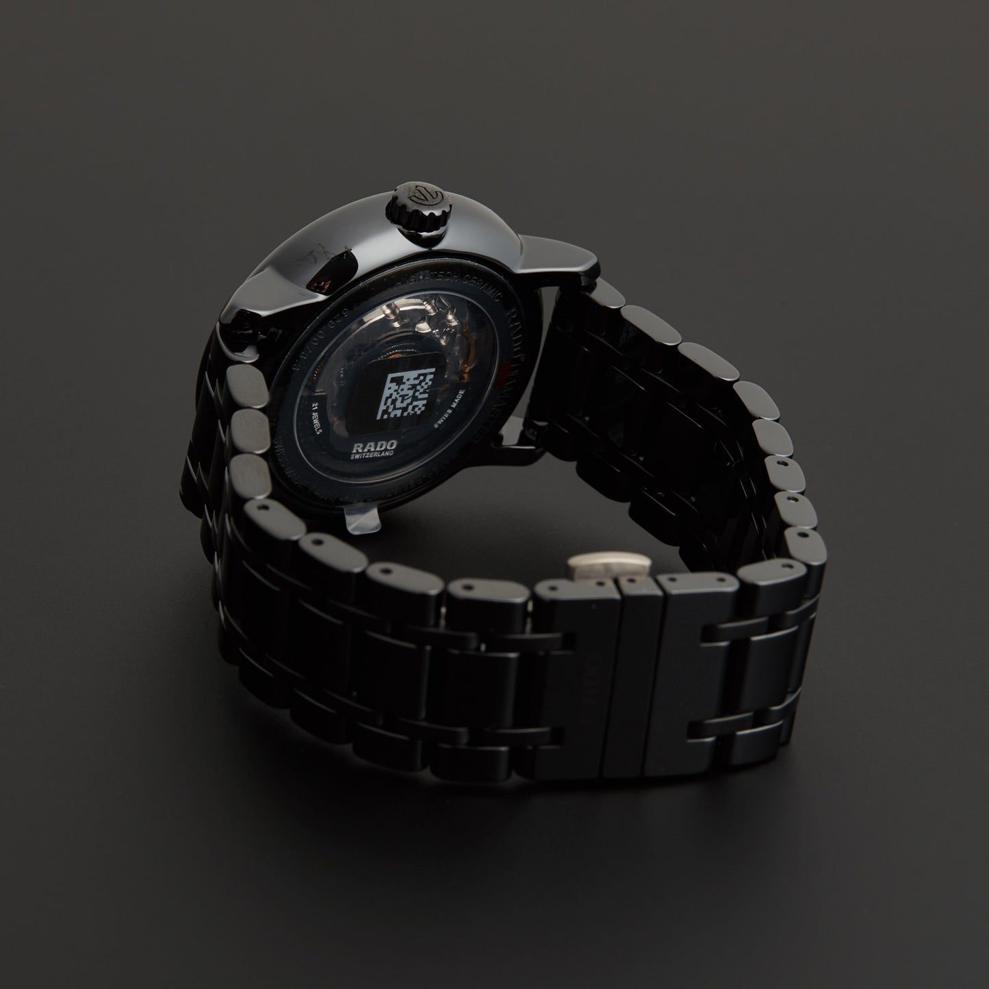 RADO Diamaster Automatic Black Dial Ceramic Men's Watch
R14073162