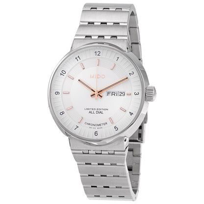 Mido Limited Edition All Dial Automatic Chronometer Silver Dial Men's Watch
M83404121