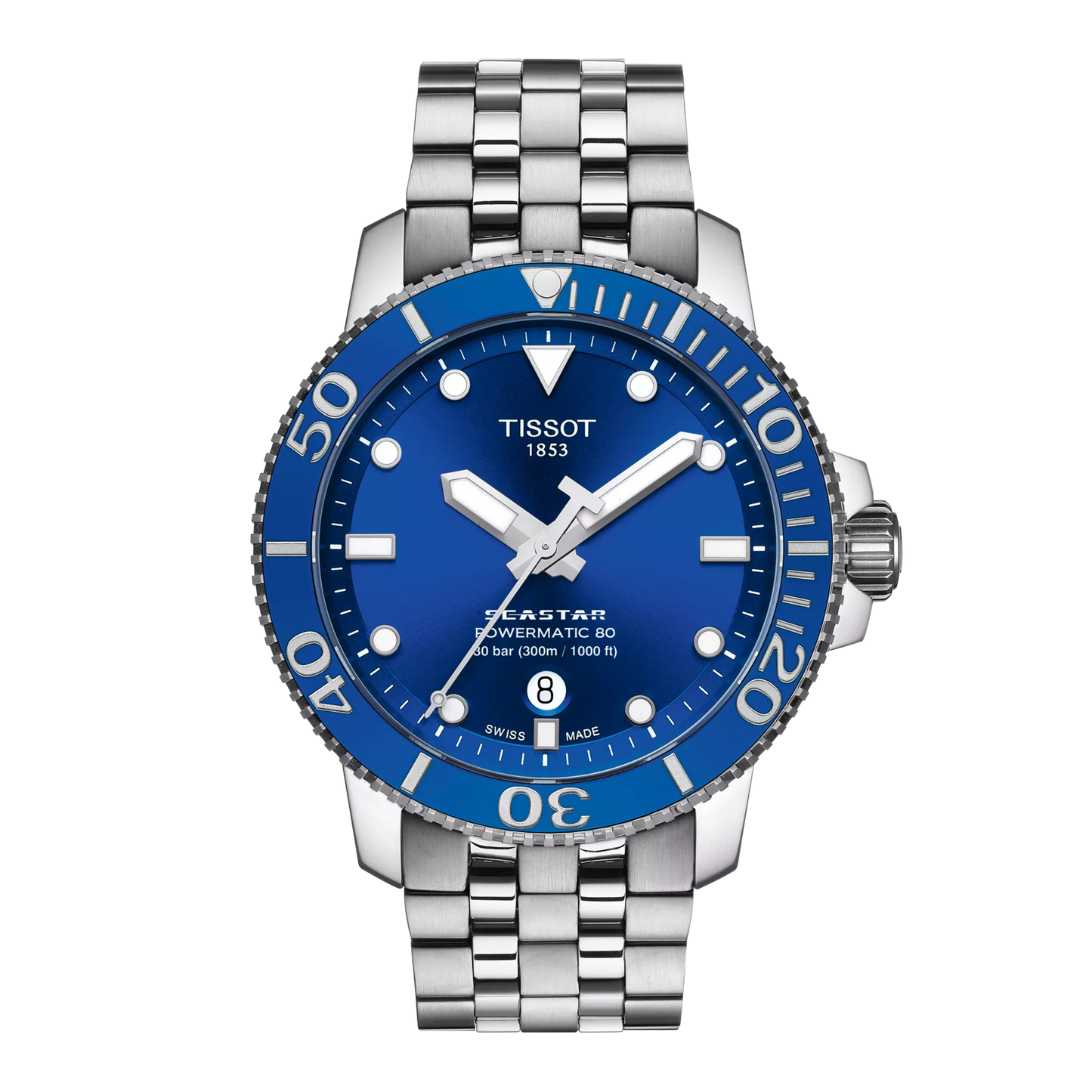 Tissot Seastar 1000 Powermatic 80 43mm
T120.407.11.041.00