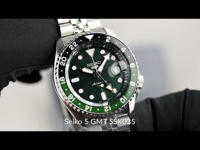 SEIKO 5 Sports GMT SKX SERIES SSK035K1 42.5mm
