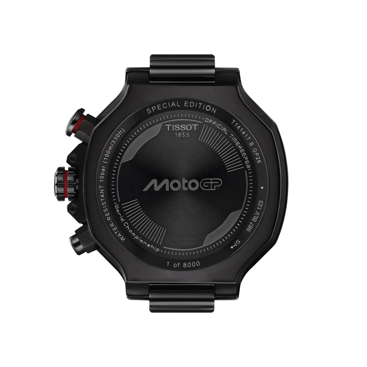 Tissot T-Race MotoGP 2026 45mm
T141.417.37.422.00 - Limited edition 8,000 pieces