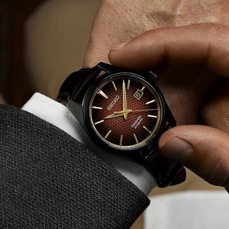 SEIKO Presage Sharp Edged Series Kabuki-inspired Limited Edition of 2,000 pieces SPB331J1