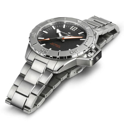 Hamilton Khaki Navy
Frogman Auto
Automatic | 46mm | H77815130
Ø 41mm
Ø 46mm