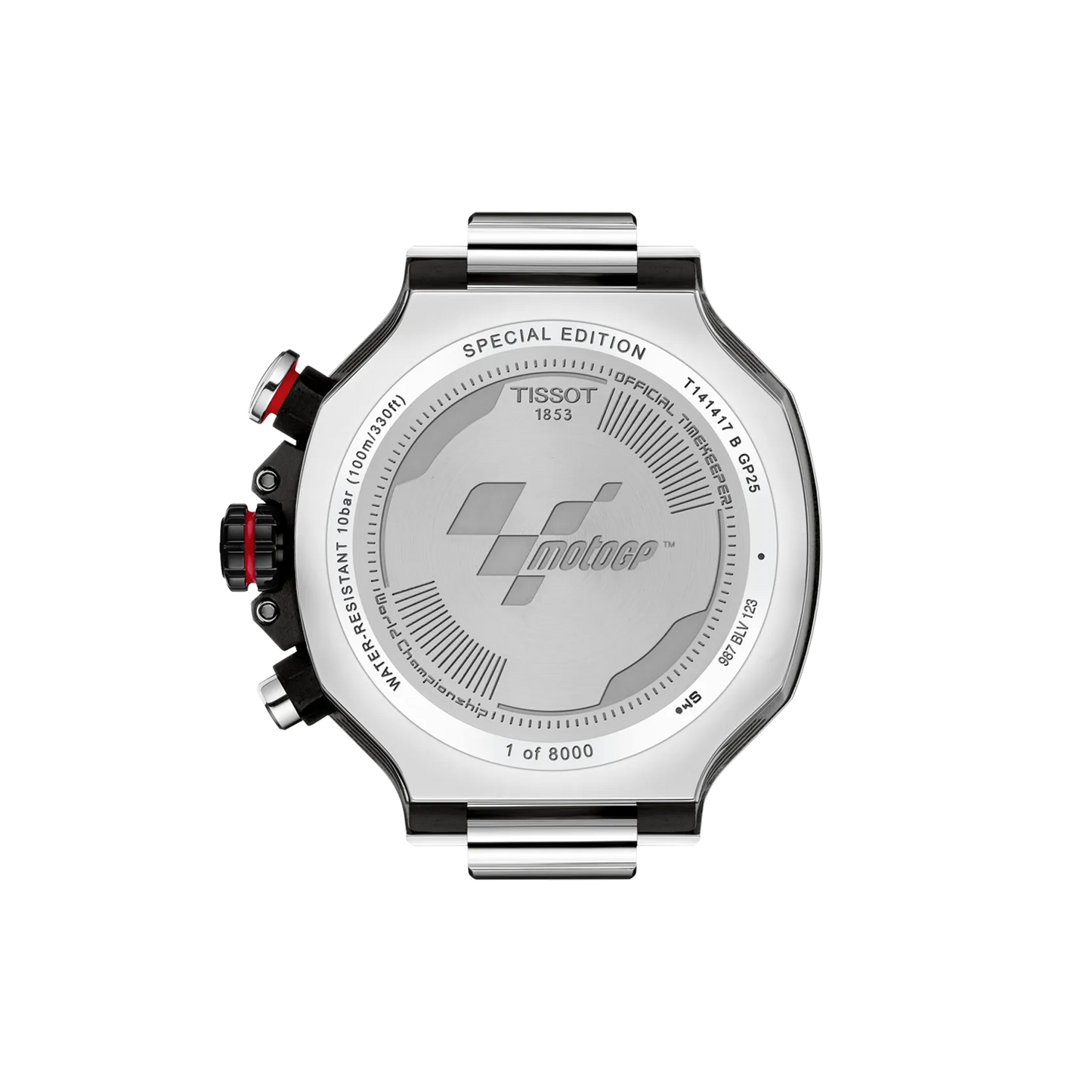 Tissot T-Race MotoGP 2025 45mm
T141.417.27.081.00 - Limited edition 8,000 pieces