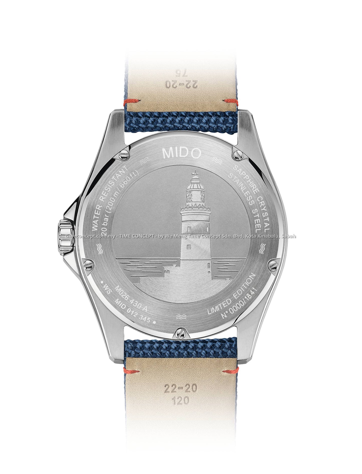 Mido Ocean Star IBA Limited Edition Automatic Diver's Watch M0264301704101