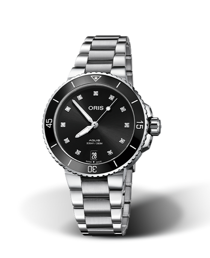 ORIS AQUIS DATE DIAMONDS 01 733 7731 4194-07 8 18 05P