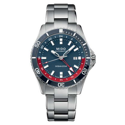 MIDO OCEAN STAR GMT M026.629.11.041.00 SPECIAL EDITION (1 EXTRA STRAP)