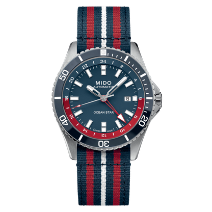 MIDO OCEAN STAR GMT M026.629.11.041.00 SPECIAL EDITION (1 EXTRA STRAP)