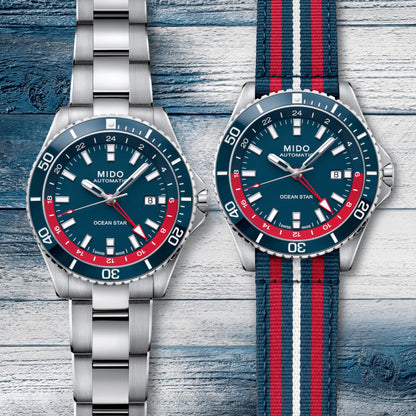 MIDO OCEAN STAR GMT M026.629.11.041.00 SPECIAL EDITION (1 EXTRA STRAP)