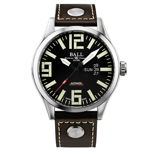 BALL ENGINEER MASTER II AVIATOR NM1080C-S14A-BK