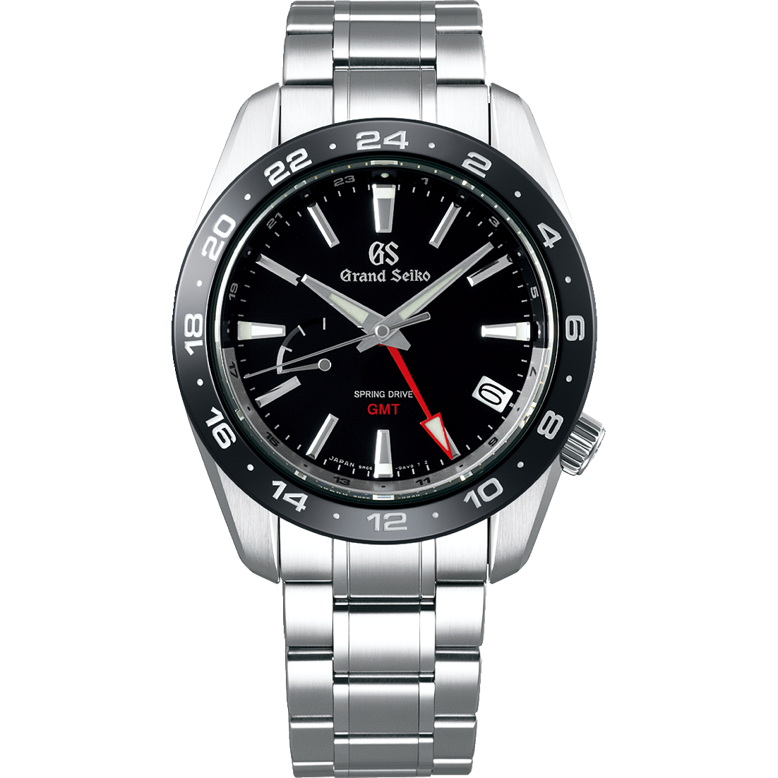 GRAND SEIKO SBGE253G SPRING DRIVE GMT WITH CERAMIC BEZEL