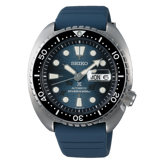 SEIKO PROSPEX TURTLE DARK MANTA RAY "SAVE THE OCEAN" - SRPF77K1