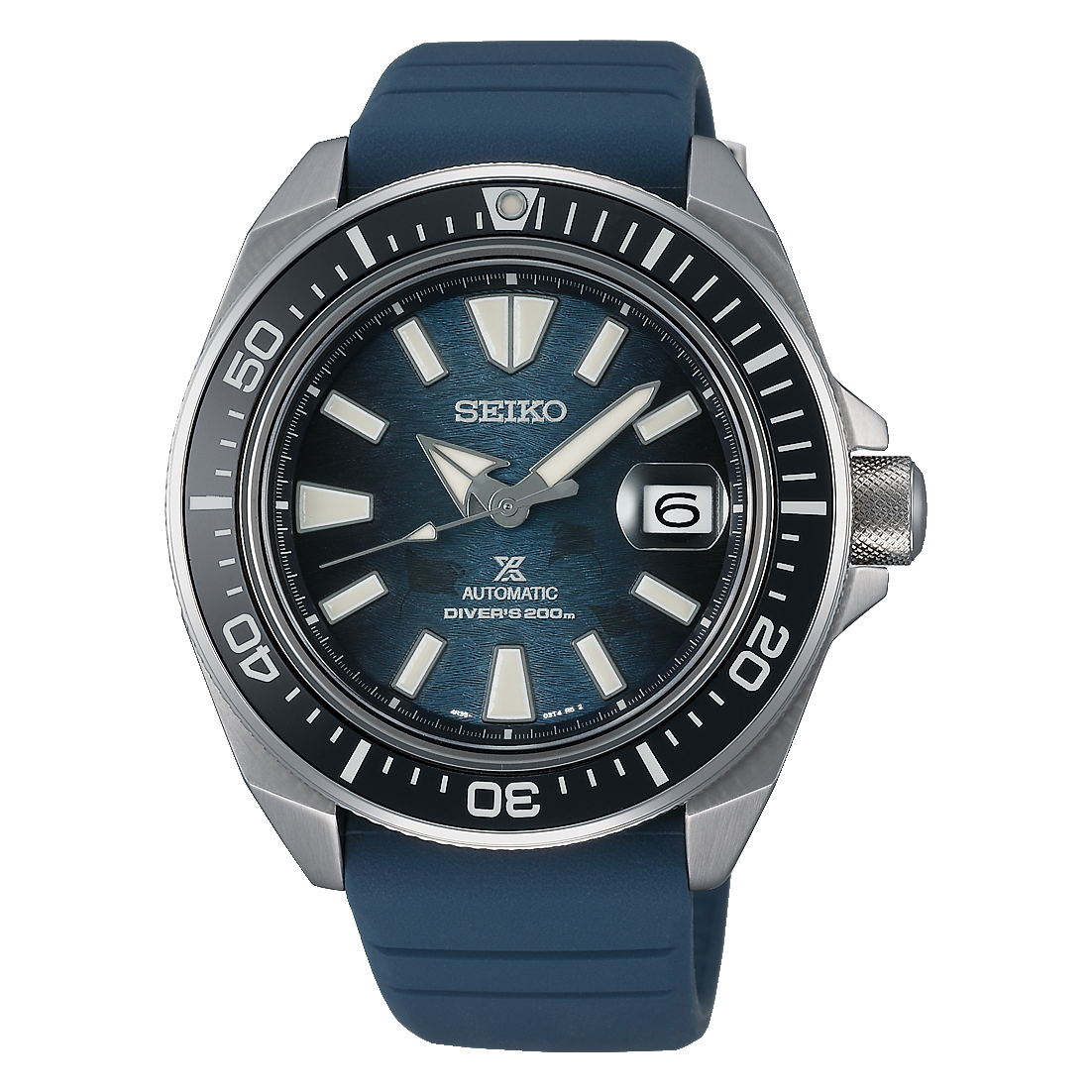 SEIKO PROSPEX SAMURAI DARK MANTA RAY "SAVE THE OCEAN" - SRPF79K1